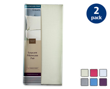 Easy Care Pillowcase Pair