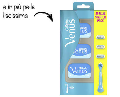 GILLETTE(R) VENUS(R) RASOIO INCL. 3 LAME DI RICAMBIO