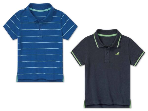 Kleinkinder Poloshirt, 2 Stück