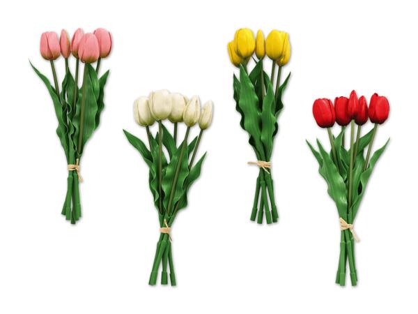 Kunstblumen, 5 Stück