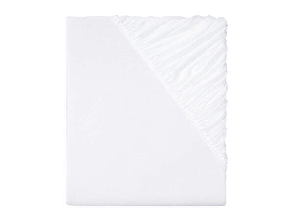 Livarno Home Jersey Fitted Sheet - King Size