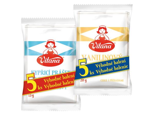 VITANA KYPŘICÍ PRÁŠEK / SKOŘICOVÝ CUKR / VANILINOVÝ CUKR