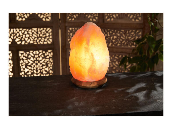 Livarno Home Salt Crystal Lamp