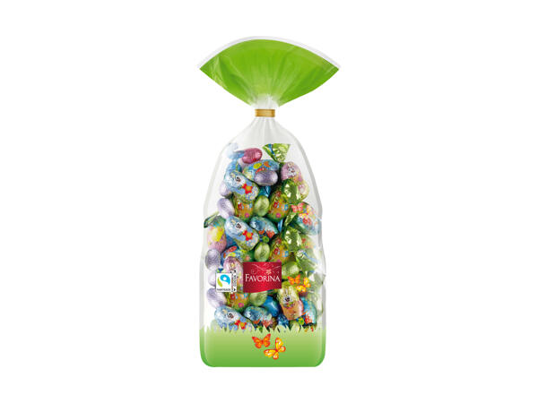Ovetti di cioccolato, vuoti
