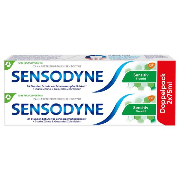 ODOL-MED3/SENSODYNE/DR. BEST Zahncreme oder Zahnbürsten
