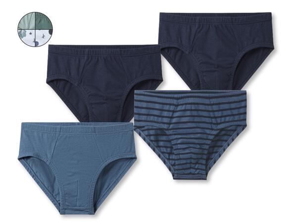 Boys' Briefs, 4 Pieces