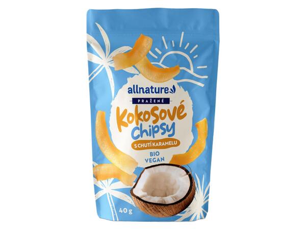 KOKOSOVÉ CHIPSY S KARAMELEM