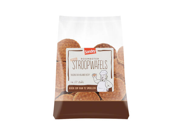 Våffelkex med sirap