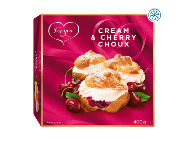 For You Cream & Cherry Choux
