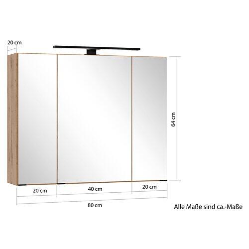 Spiegelschrank 80 cm