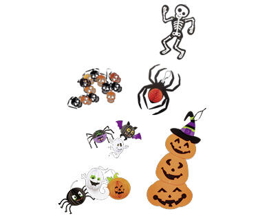 DÉCORATION POUR FÊTE D'HALLOWEEN