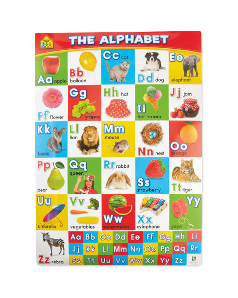 Counting & Alphabet Wall Chart