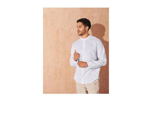 Livergy Men's Linen Blend Shirt