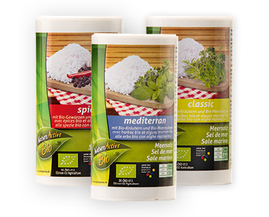 Sel marin avec des herbes bio NATURE ACTIVE BIO