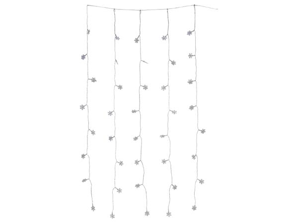 Světelný LED závěs, 40 LED