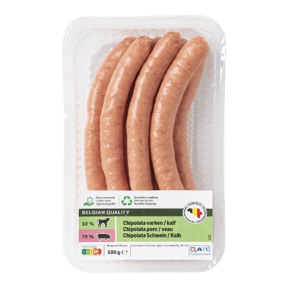 Chipolata varken/kalf