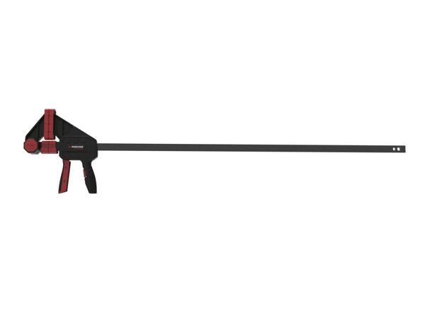 One-handed bar clamp, 1 or 2 pieces