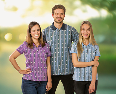 Maglietta polo Edelweiss da donna/uomo HANBURY