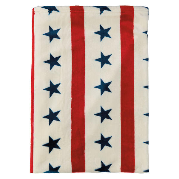KIRKTON HOUSE Stripes Americana Throw