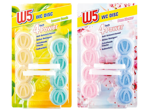 W5 WC Discs 4-in-1