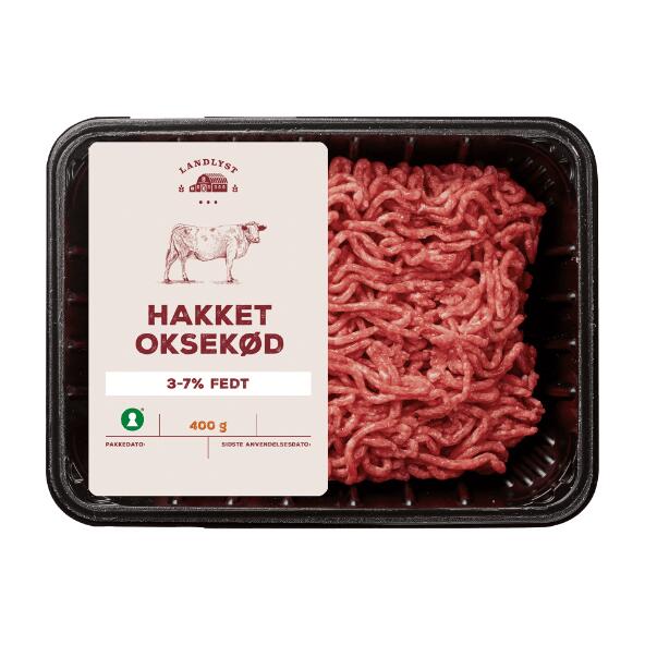 LANDLYST Hakket oksekød