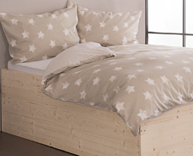 Parure de lit XXL en flanelle MY LIVING STYLE