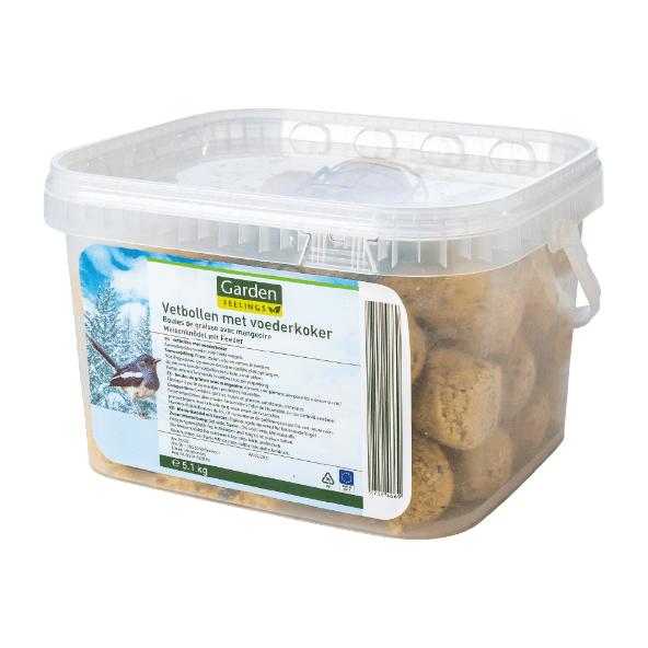 Boules pour mésanges, 60 pcs