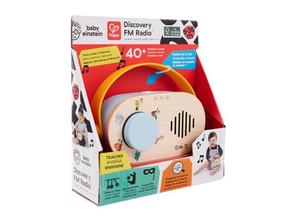 Baby Einstein Wooden Musical Toy - Discovery FM™ Radio