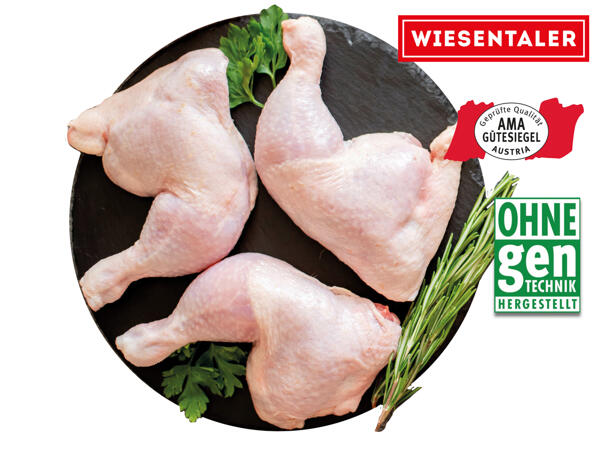 Frische Hendlkeulen