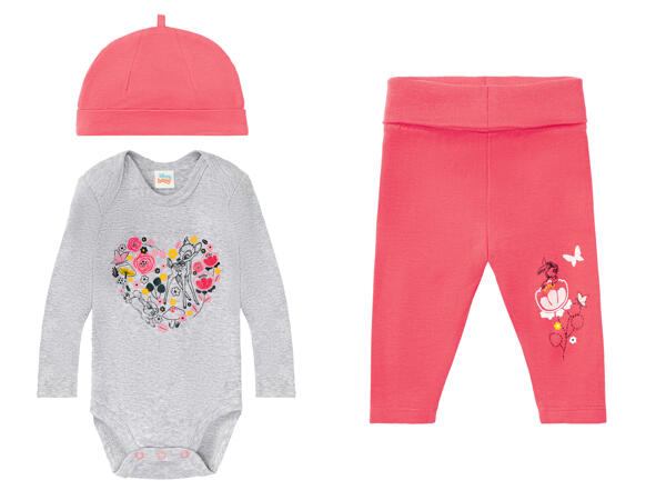 Baby Outfit "Winnie the Pooh, Bambi, 101 Dalmatians"