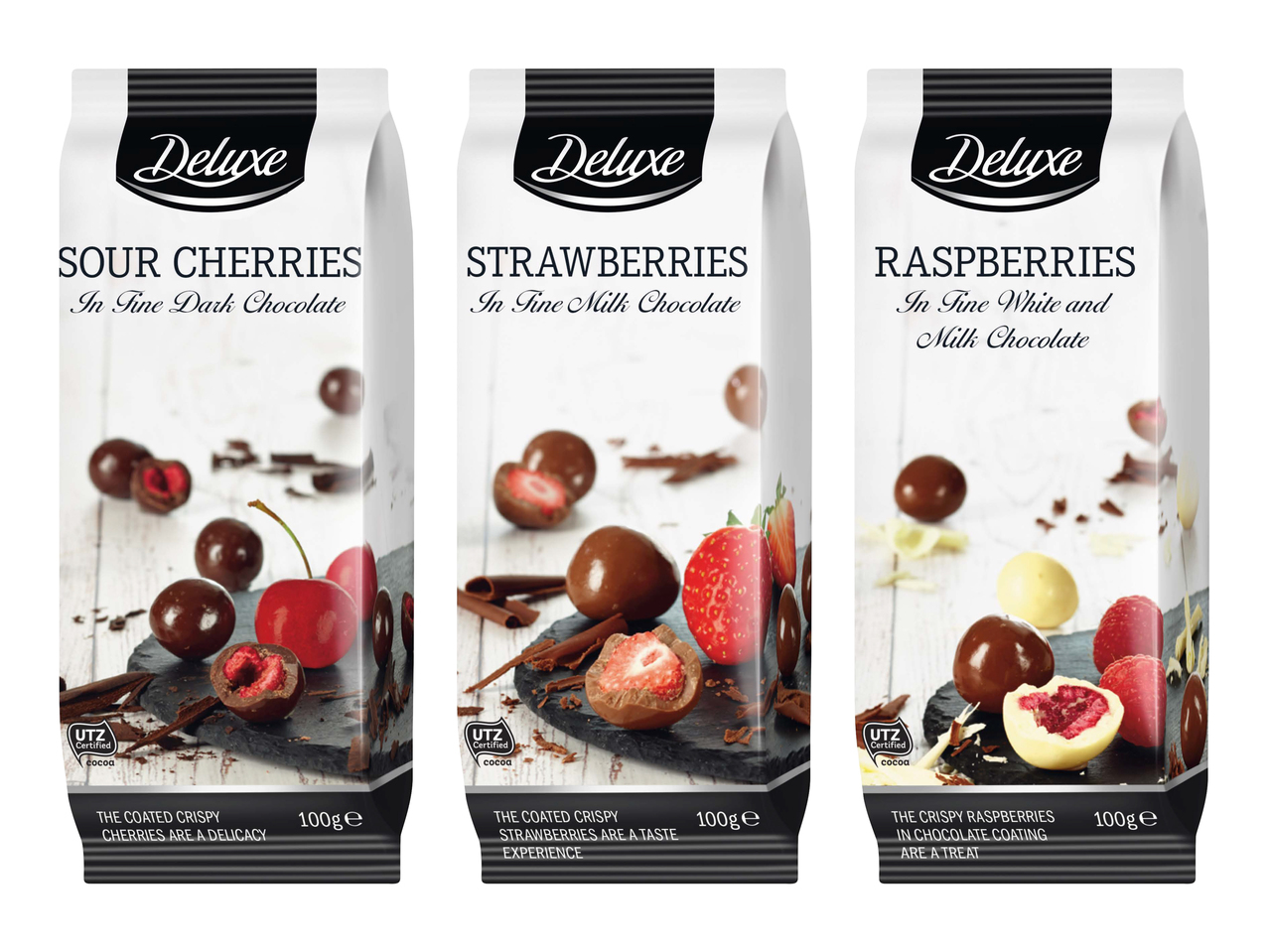 Fruits enrobés de chocolat