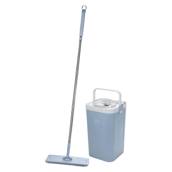 EASY HOME Blue Flat Power Mop Set
