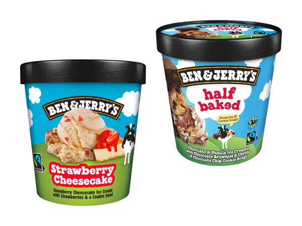 Pot de glace Strawberry Cheescake/Half Baked Ben&Jerry's