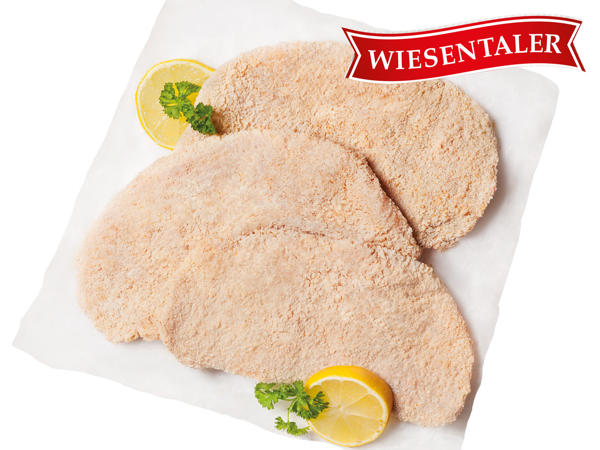 WIESENTALER Frische österreichische Wiener Schnitzel paniert