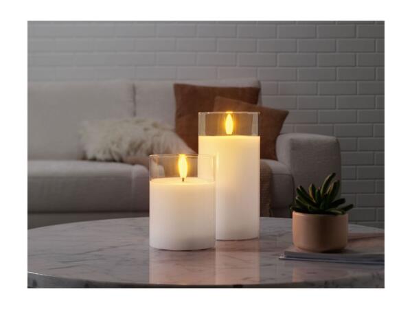 Livarno Home LED Real Wax Candle/​Candles
