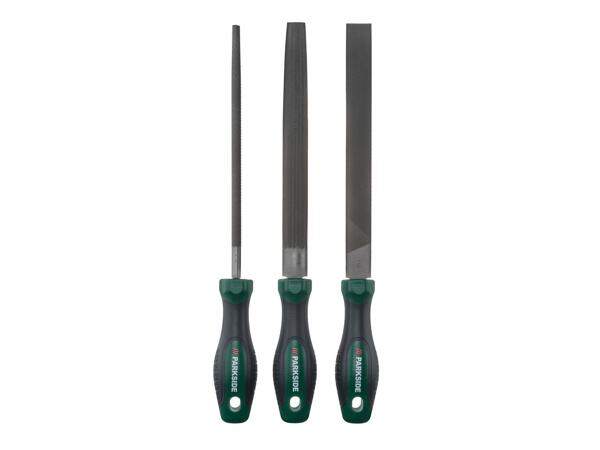 File, rasp, wire brush or chisel set
