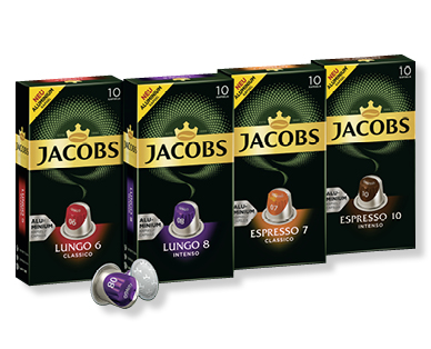 Capsules de café, 10 pièces JACOBS