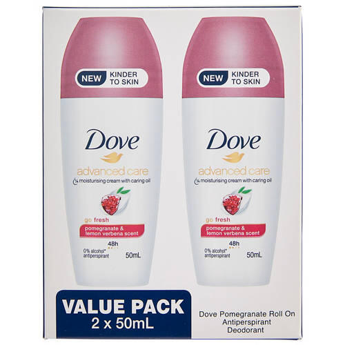 Assorted Men's and Women's Anti-Perspirant Roll on Deodorant 2 Pack 50ml
