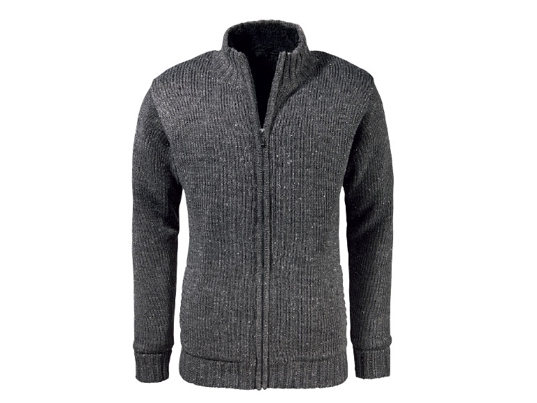 LIVERGY Men's Chunky Knit Cardigan