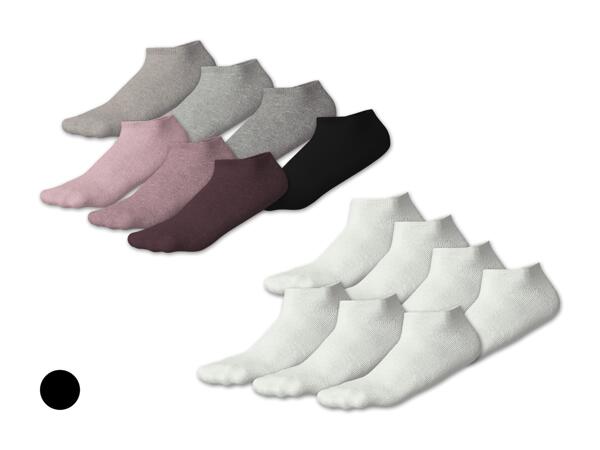 Damen/Herren Sneakersocken, 7 Paar