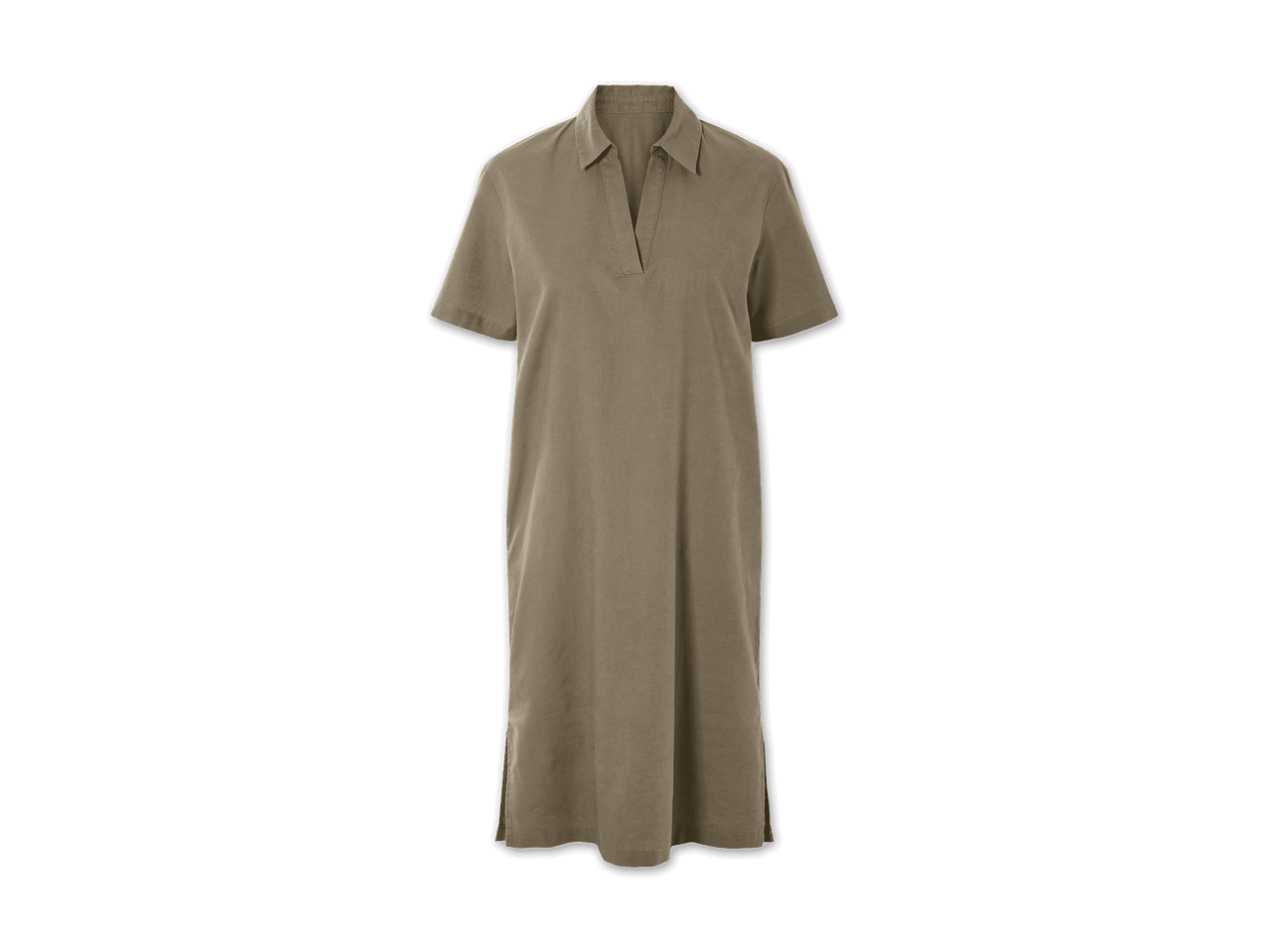 Damen Leinenkleid