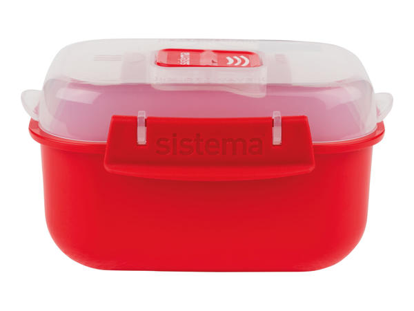 Sistema 525ml Rectangular Microwave Container