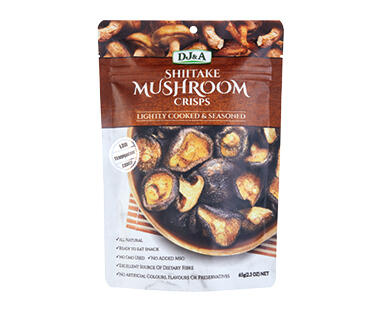 DJ&A Original Shiitake Mushroom Crisps 65g