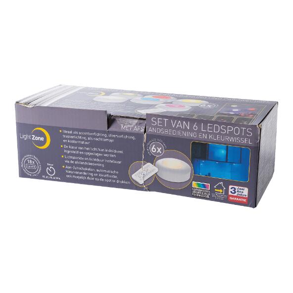 LIGHT ZONE(R) 				LED-Spots oder LED-Strips