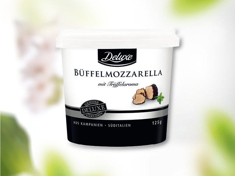 Büffelmozzarella mit Trüffel