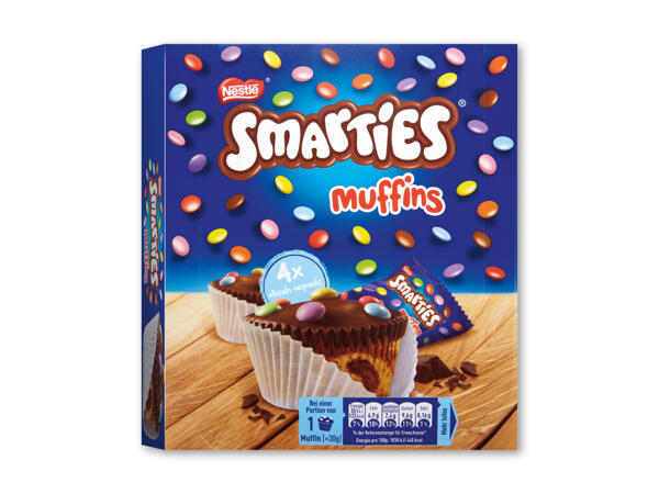 Smarties muffins