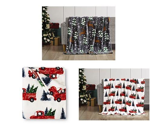 Merry Moments 
 Holiday Throw