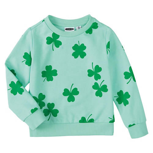 Toddler St Patrick's Day Pullover - Shamrock 3T