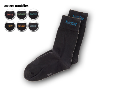 Chaussettes numérotées pour femmes/hommes