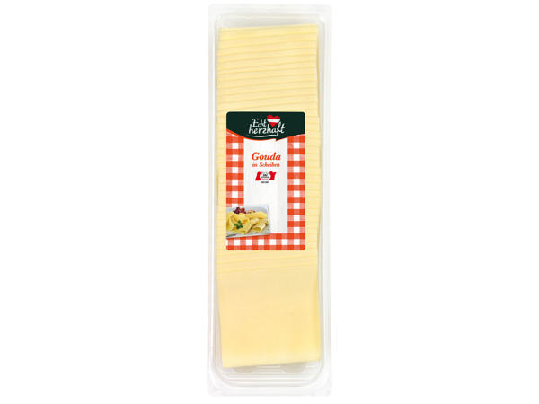 ECHT HERZHAFT Gouda in Scheiben